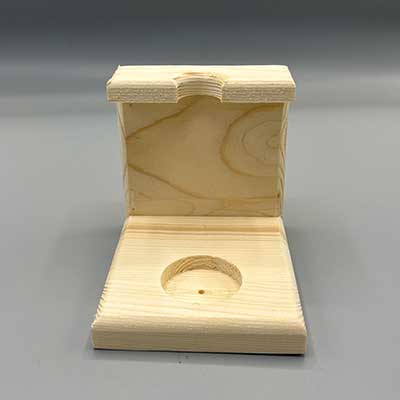 پايه پيپ چوبي تک مدل P107