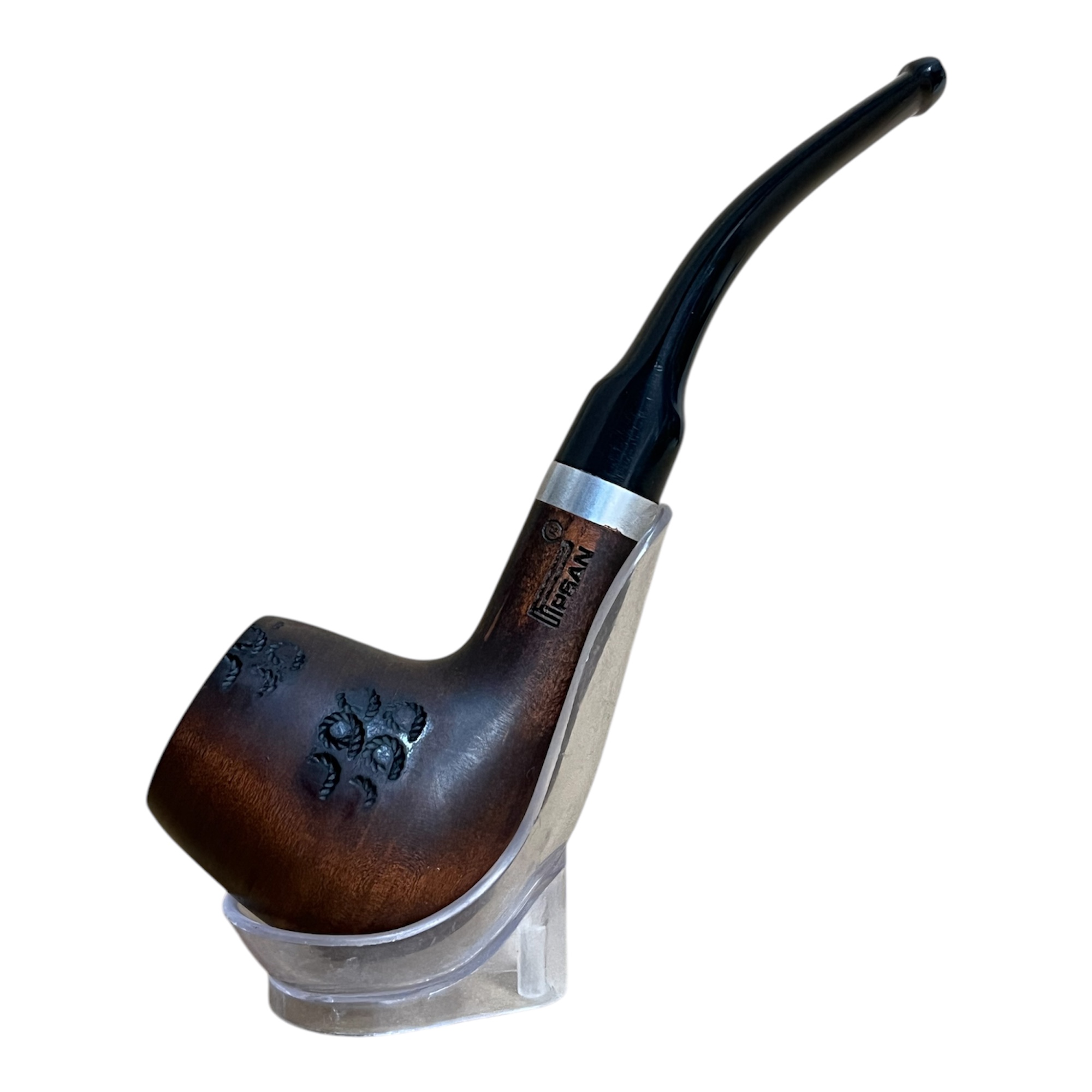 پیپ چوبی پیپسان به همراه کیف و فندک پیپ مدل P1114 - Image 5