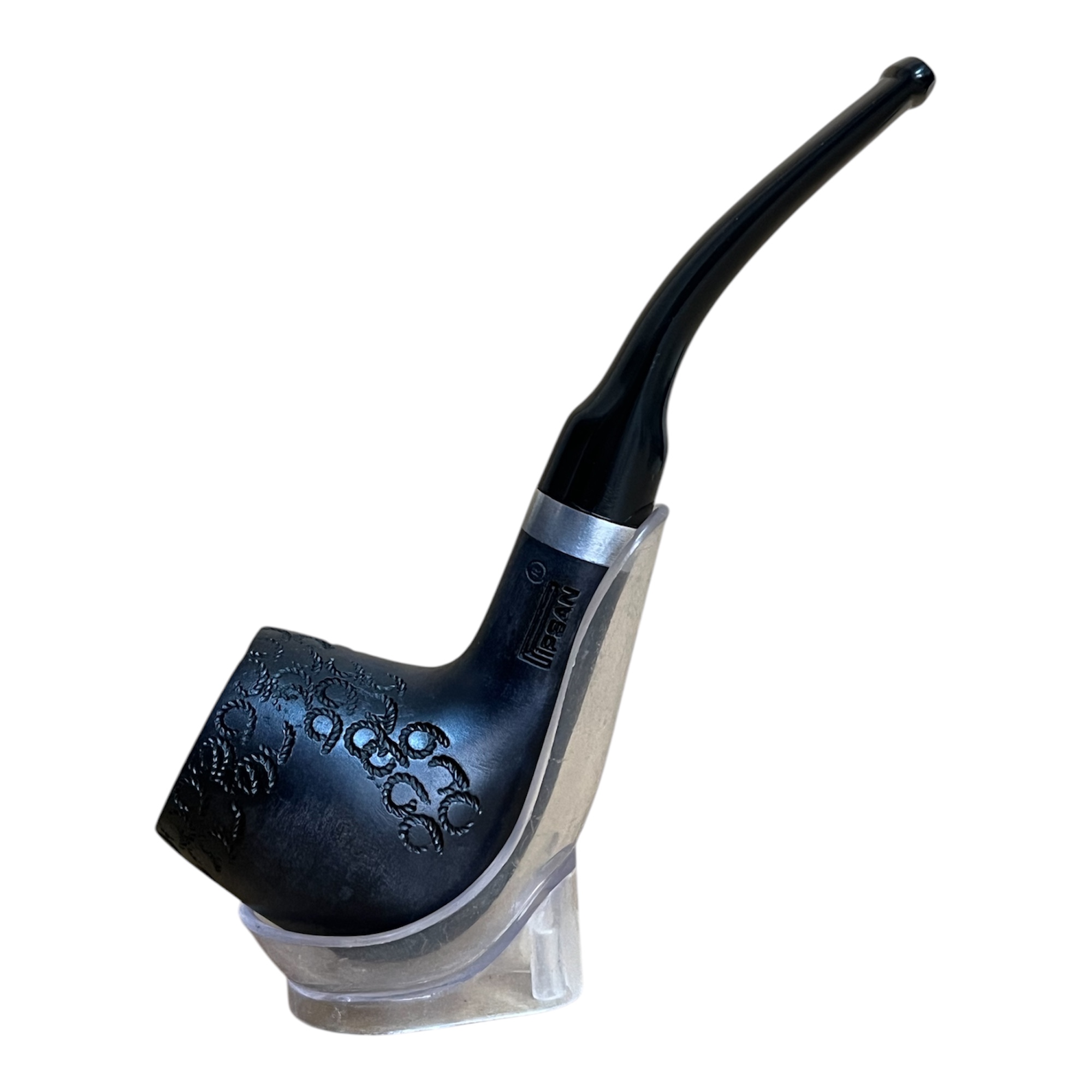 پیپ چوبی پیپسان به همراه کیف و فندک پیپ مدل P1117 - Image 2