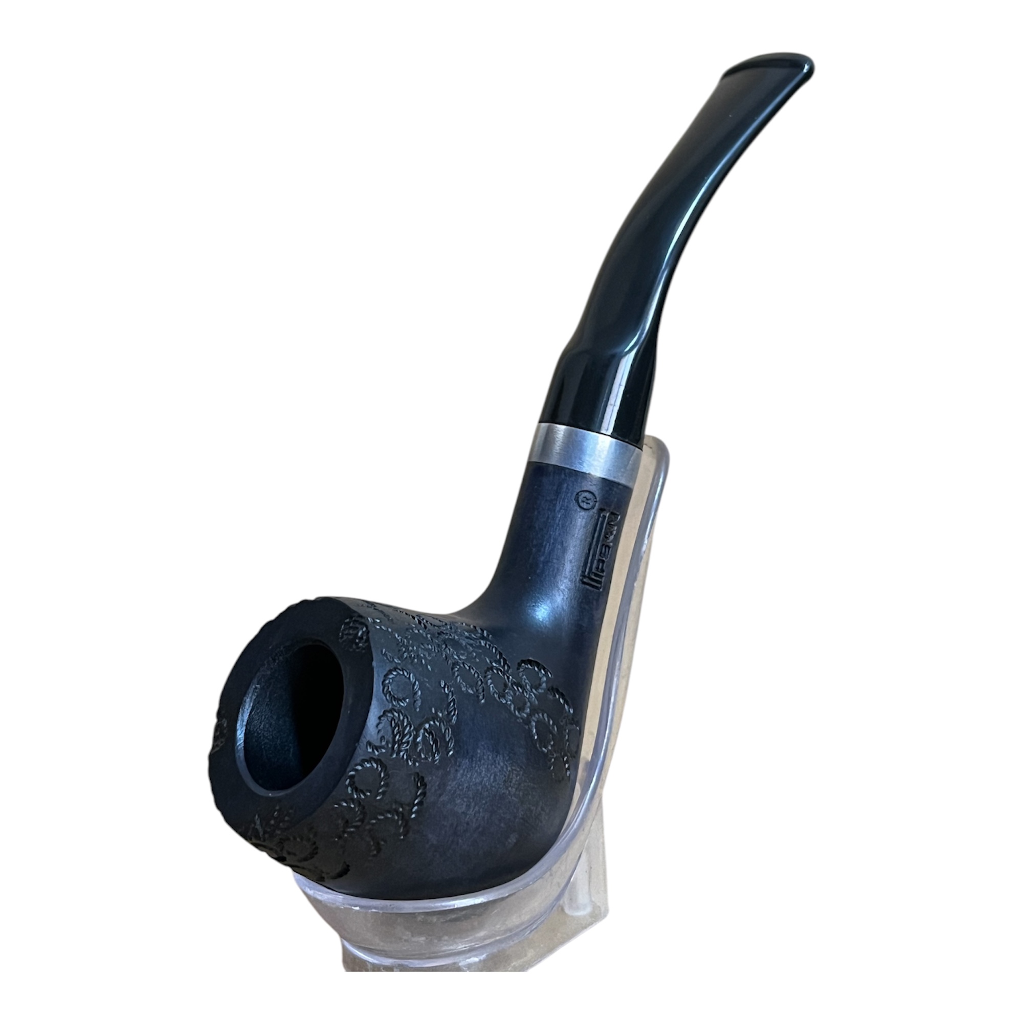 پیپ چوبی پیپسان به همراه فندک پیپ مدل P1117