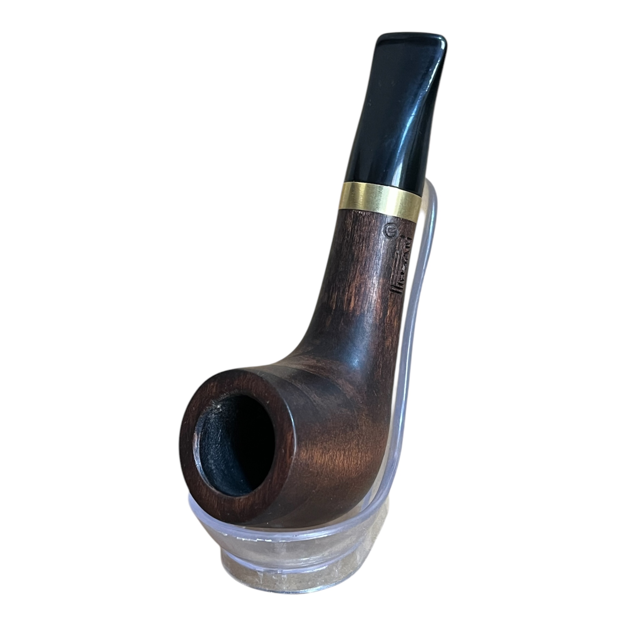 پیپ سایز کوچک چوبی پیپسان به همراه کیف و فندک پیپ مدل P1124