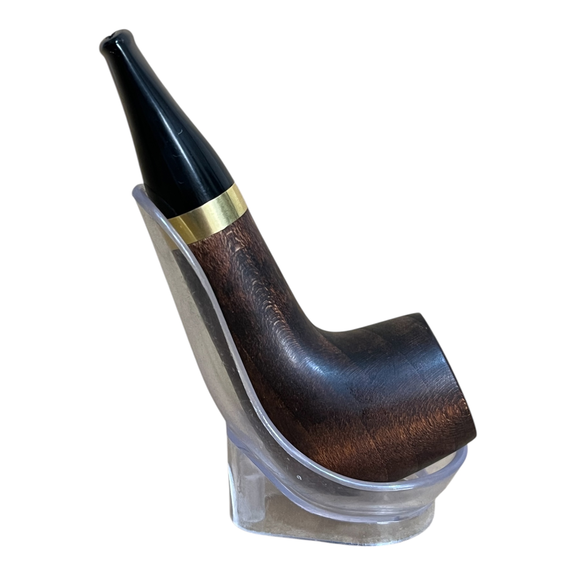 پیپ سایز کوچک چوبی پیپسان به همراه کیف و فندک پیپ مدل P1124 - Image 3