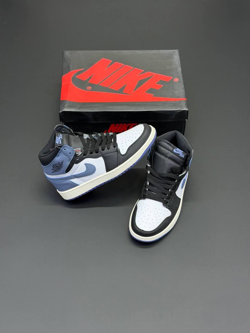 کفش کتونی مردانه نایک ایر جردن 1 Jordan 1 High OG Blue Moon - Image 3