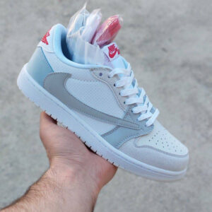 کفش کتونی زنانه و مردانه نایک ایر جردن 1 Jordan 1 Low Travis Scott Paris