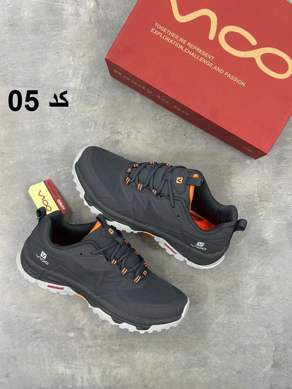 کفش کتونی اورجینال مردانه ویکو پارچه 3 لایه گورتکس Vico (رنگبندی دارد) - Image 6
