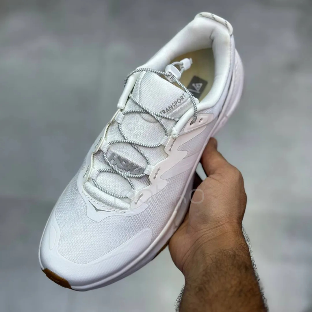 کفش هوکا ترنسپورت سفید Hoka Transport White Gum - Image 2