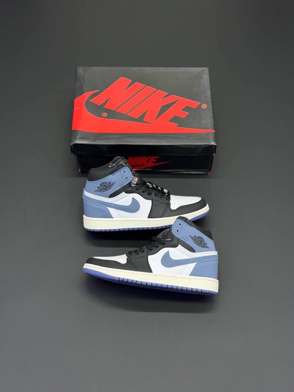 کفش کتونی مردانه نایک ایر جردن 1 Jordan 1 High OG Blue Moon - Image 2
