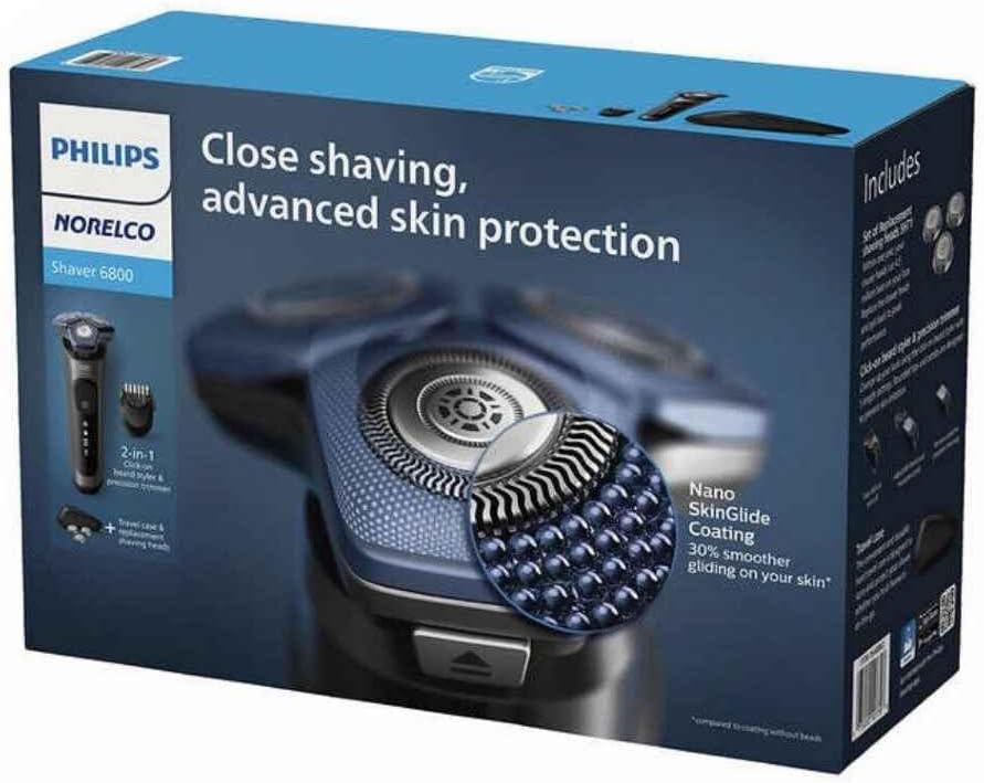 ماشین اصلاح صورت فیلیپس مدل Norelco Series 6000 S6800/90 اصل - Image 3