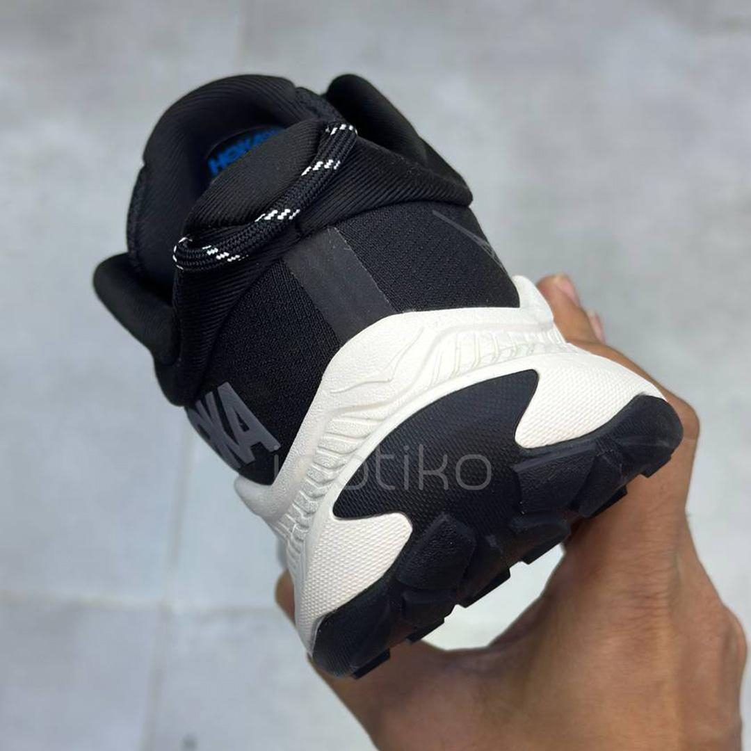 کفش هوکا ترنسپورت مشکی سفید Hoka Transport Black Alabaster - Image 3