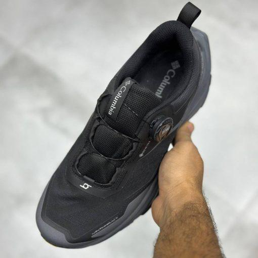 کفش کتونی مردانه کلمبیا تریل گورتکس مشکی طوسی Columbia GORE-TEX Trail BOA - Image 3