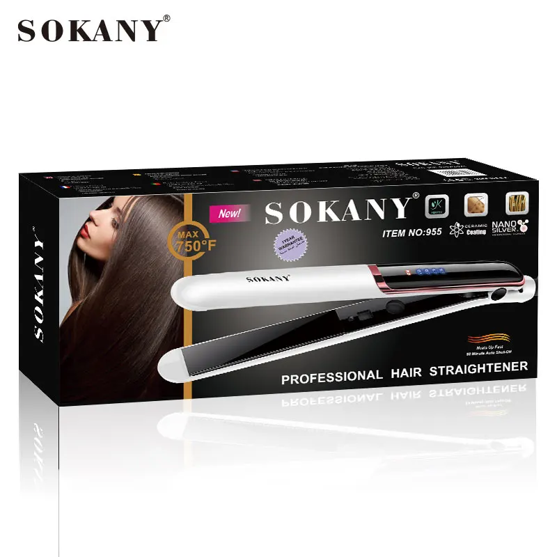 اتو و حالت دهنده مو سوکانی Sokany SK-955 - Image 2