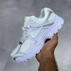 کفش کتونی زنانه نایک وی فایو آر ان آر سفید سیلور Nike V5 RNR White Metallic Silver