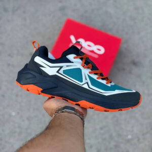 کفش کتونی مردانه ضد آب پیاده‌روی ویکو مشکی (سفید  آبی) Vico R1019