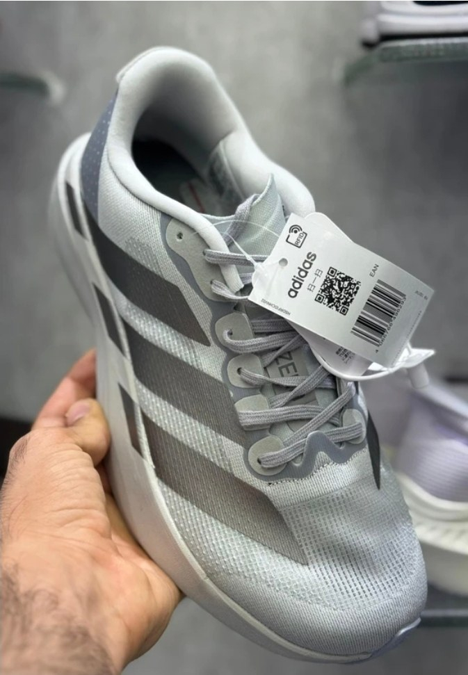 کفش کتونی مردانه آدیداس آدیزیرو اوو اس ال طوسی adidas Adizero Evo SL Grey - Image 2