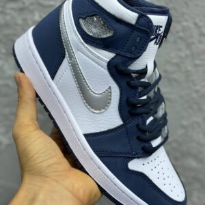 کفش کتونی زنانه و مردانه نایک ایر جردن 1 Midnight Navy