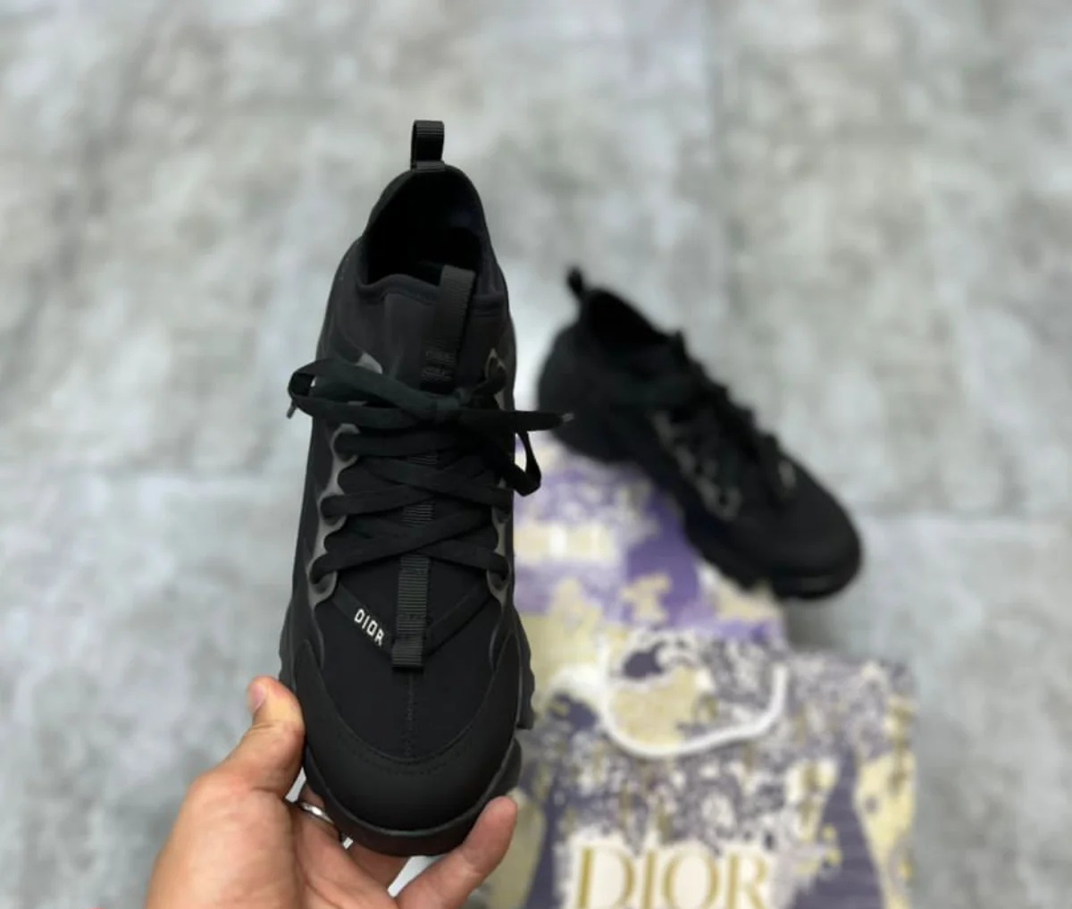 کتونی زنانه دیور دی کانکت Dior D-CONNECT SNEAKER - Image 4