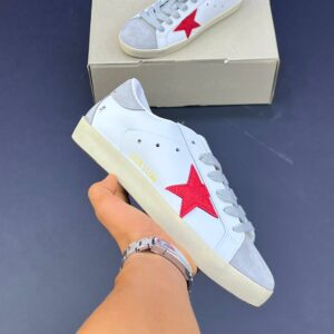 کفش کتونی زنانه گلدن گوس (کیفیت مستر) Golden Goose Superstar Red Star