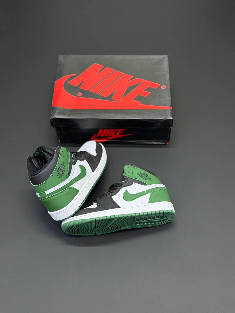 کفش کتونی مردانه نایک ایر جردن 1 Jordan 1 High OG Lucky Green - Image 3