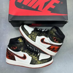 کفش کتونی مردانه نایک ایر جردن 1 Snake