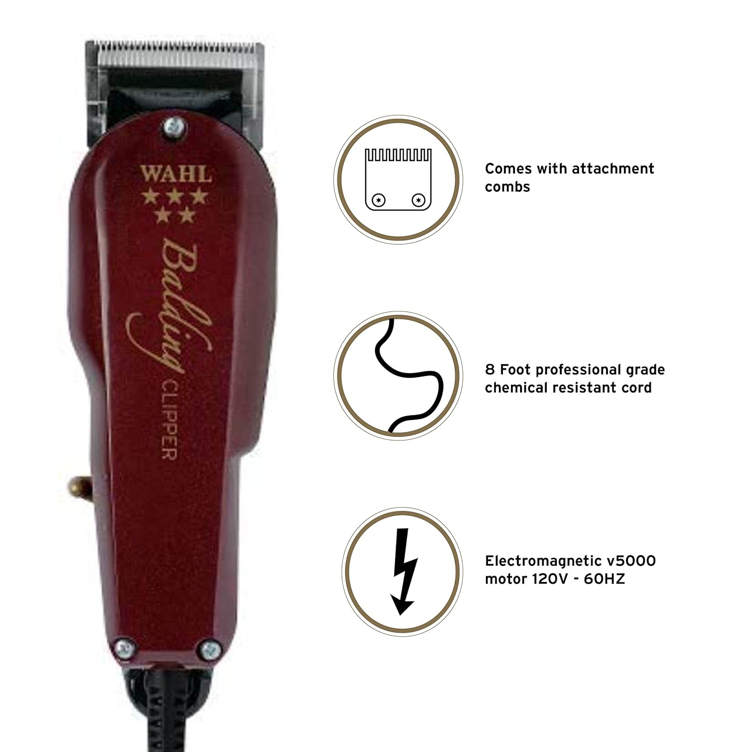 ماشین اصلاح اورجینال آمریکا وال Wahl مدل بالدینگ Balding - Image 3