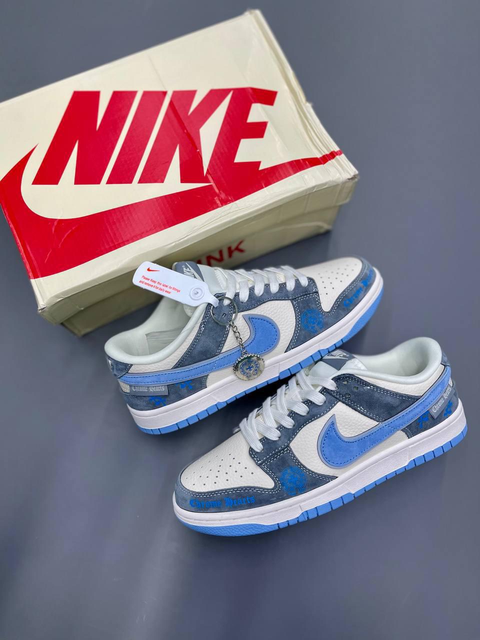 کفش کتونی مردانه نایک اس بی دانک Dunk Low Chrome Hearts Custom - Image 2