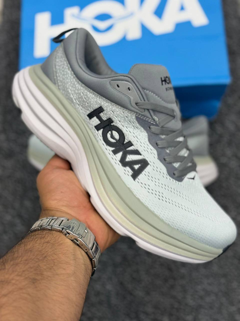 کفش کتونی مردانه هوکا Hoka Bondi 8