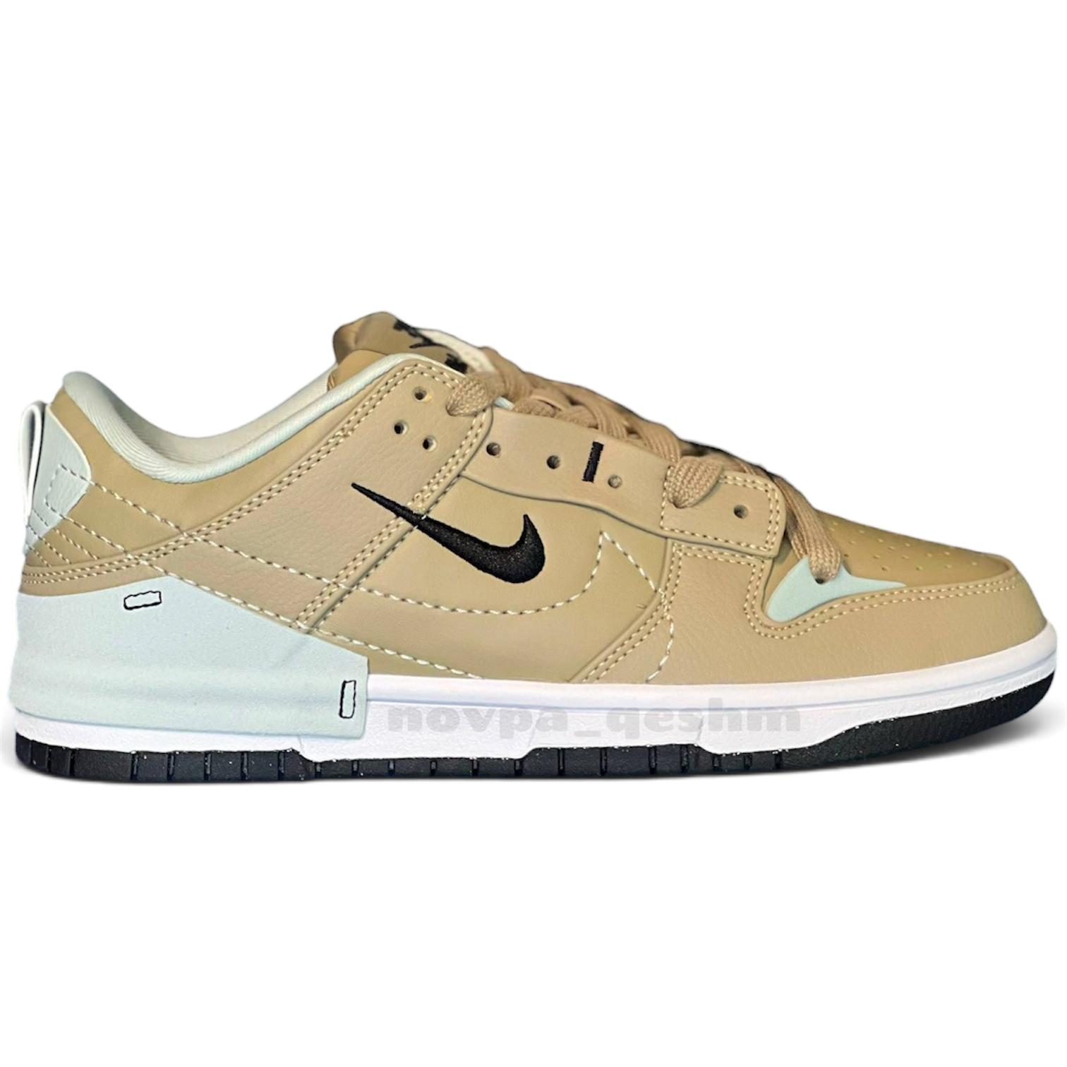 کفش کتونی مردانه نایک دانک لو دیسراپت Nike Dunk Low Disrupt 2 مشکی،سبز،طوسی،آبی - Image 2