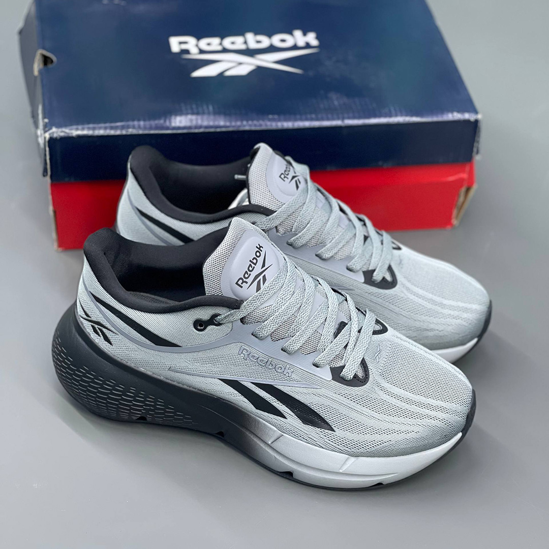 کفش کتونی ریباک زیگنیشن خاکستری مشکی Reebok Zignition Grey 4 Black - Image 3