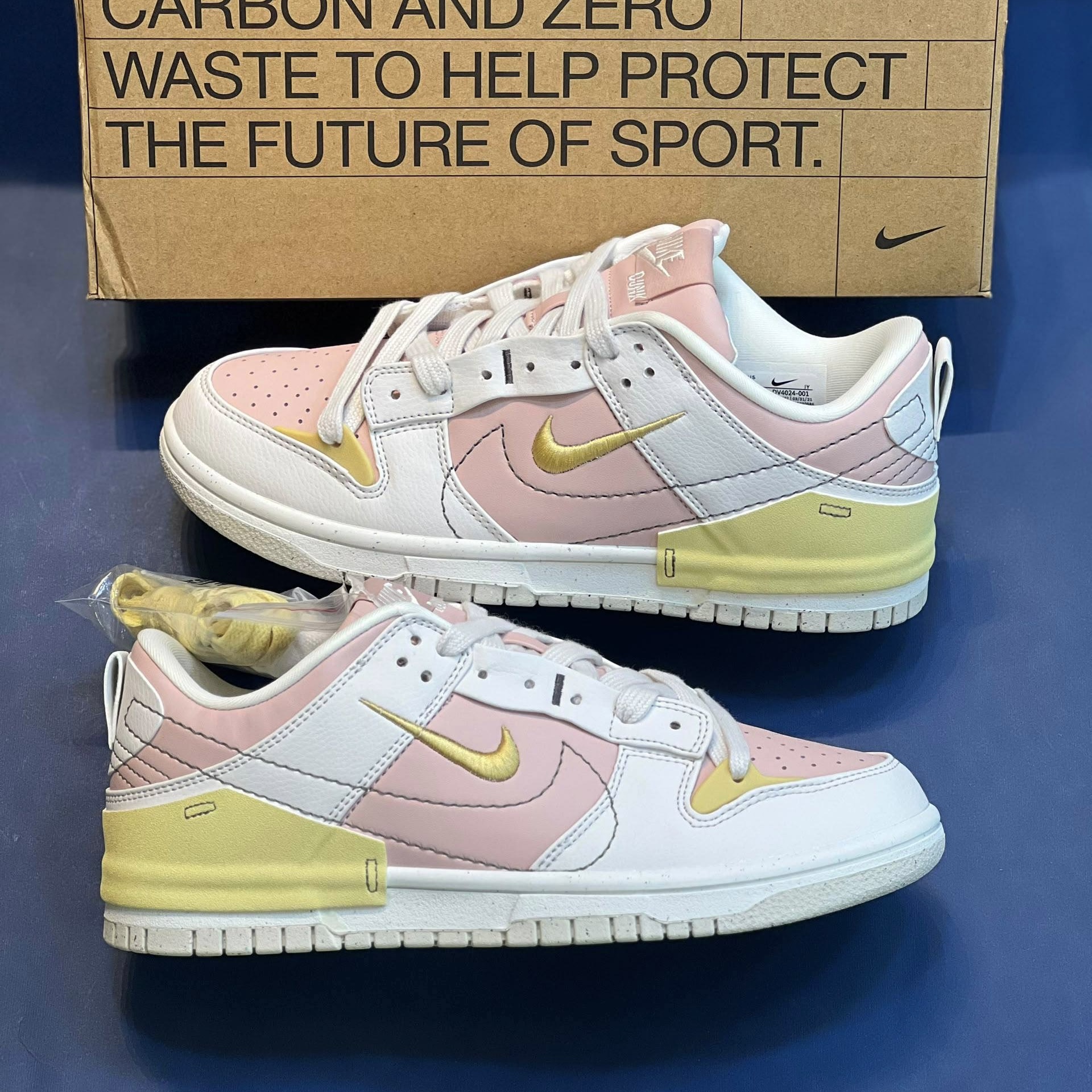 کفش کتونی مردانه نایک دانک لو دیسراپت Nike Dunk Low Disrupt 2 مشکی،سبز،طوسی،آبی - Image 5
