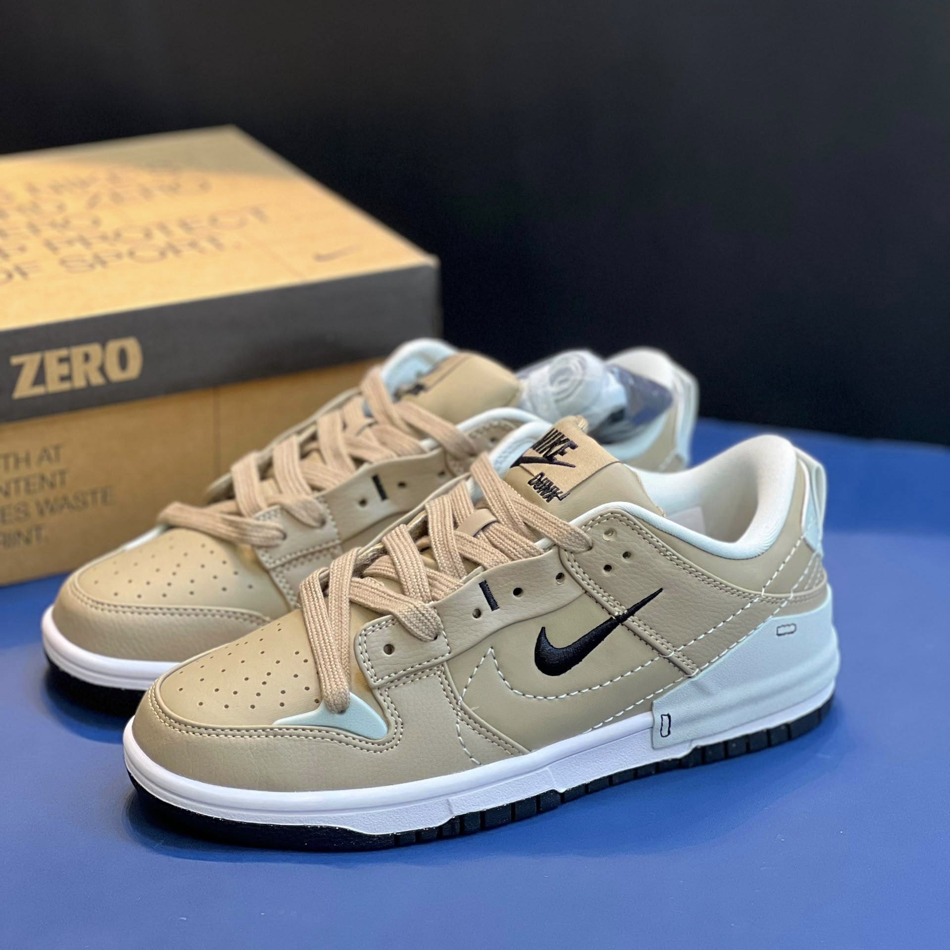 کفش کتونی مردانه نایک دانک لو دیسراپت Nike Dunk Low Disrupt 2 مشکی،سبز،طوسی،آبی - Image 4