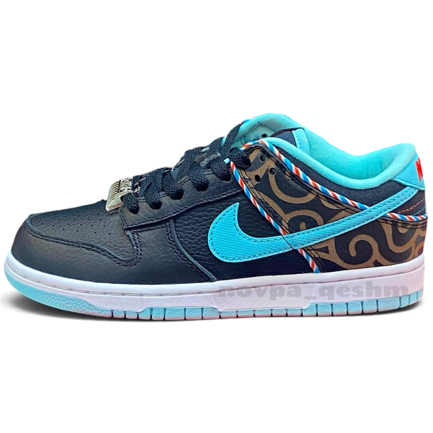 کفش کتونی مردانه نایک دانک لو باربر شاپ Nike Dunk Low Barber Shop