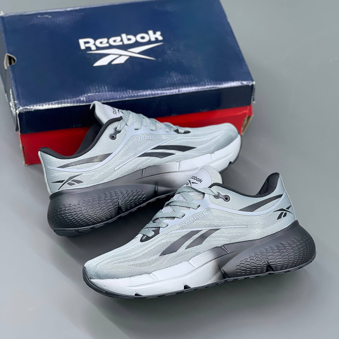 کفش کتونی ریباک زیگنیشن خاکستری مشکی Reebok Zignition Grey 4 Black
