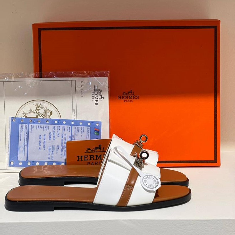 صندل زنانه هرمس جولیا Hermès Giulia Sandals از نوپا قشم - Image 3