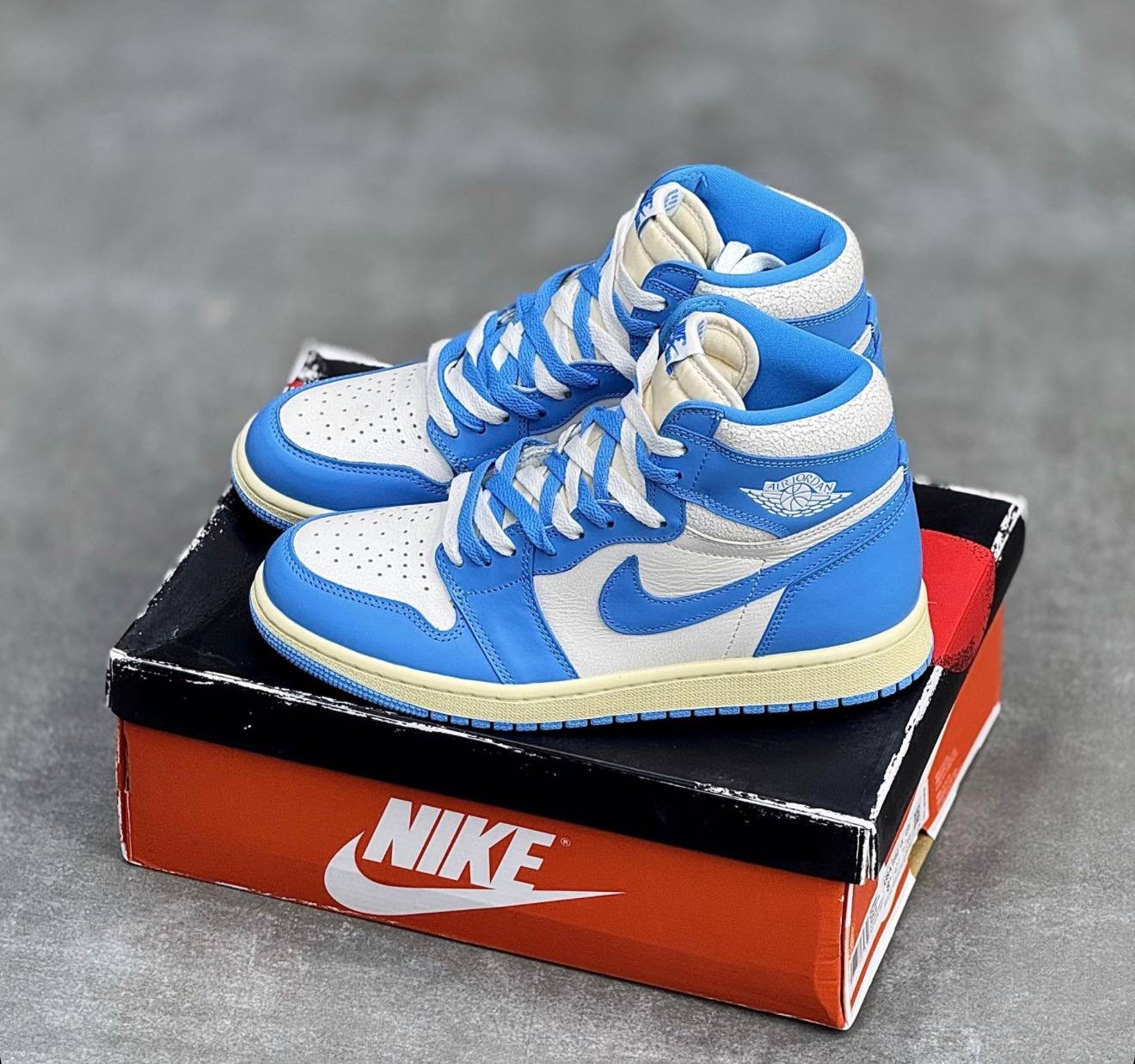 کفش کتونی نایک ایر جردن 1 ساقدار شیکاگو لاست اند فاند Nike Air Jordan 1 Chicago Lost and Found - Image 8