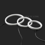 حلقه نئون چراغ جلو سفید - تصویر 3
