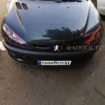 چراغ جلو پژو 206 طرح بنزی قرمز - تصویر 3
